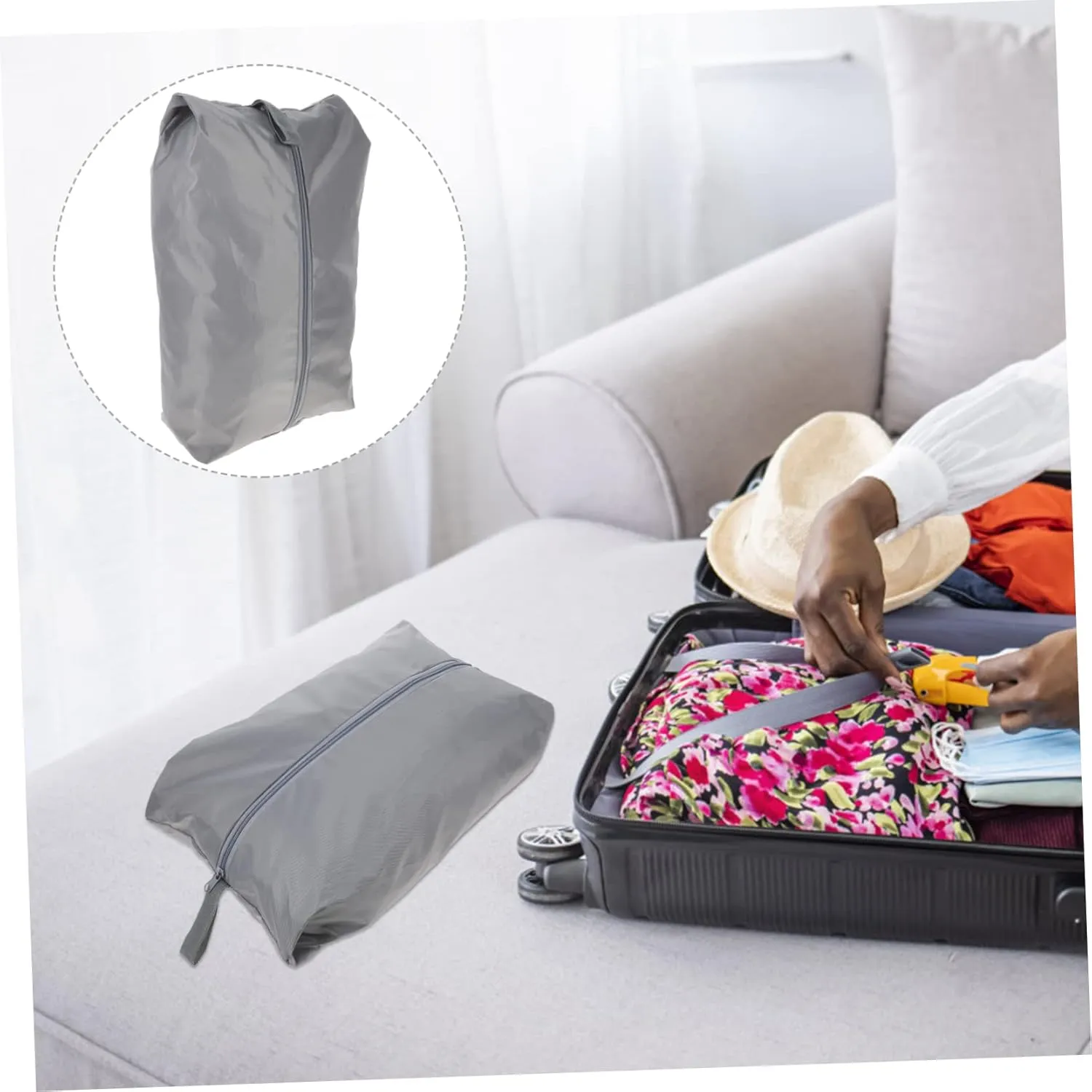 Travel Shoe Bags Waterproof Storage Bag Extra Large Luggage Packing Cubes for Women Men