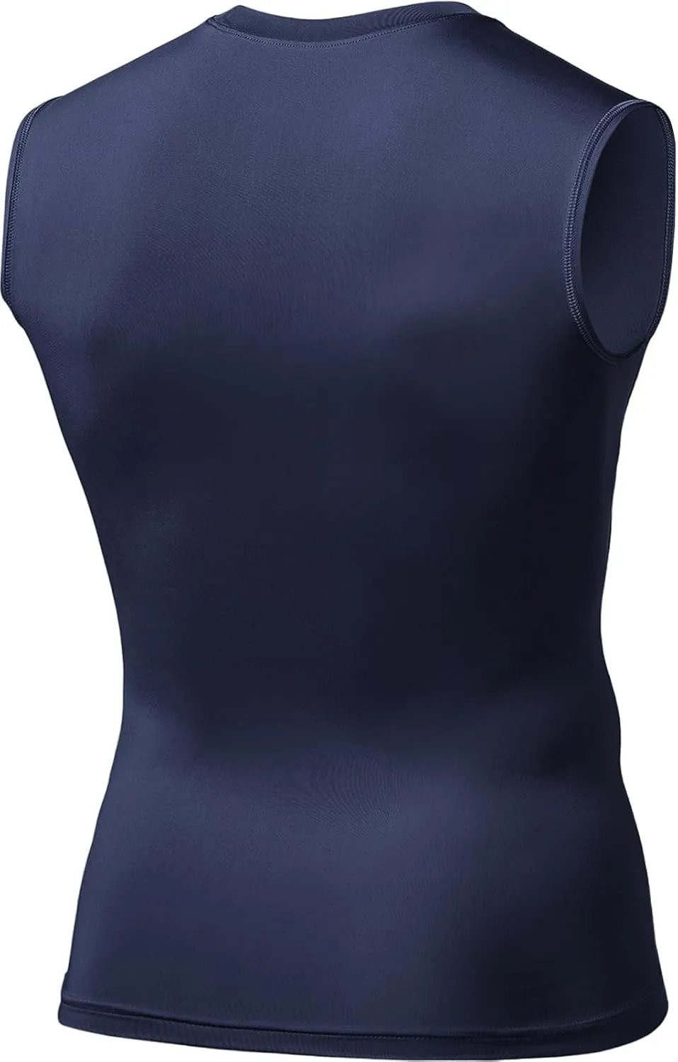 TSLA Men's Sleeveless Workout Shirts, Dry Fit Running Compression Cutoff Shirts, Athletic Training Tank Top