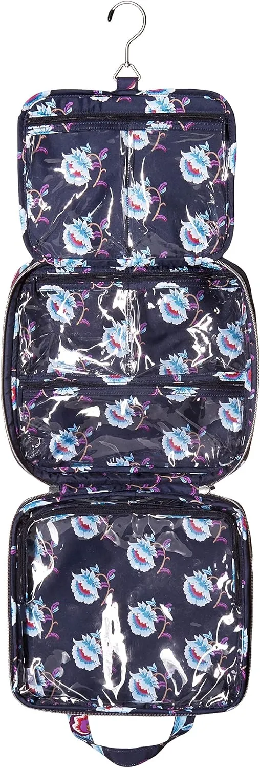 Vera Bradley Women's Performance Twill Zip Hanging Travel Organizer