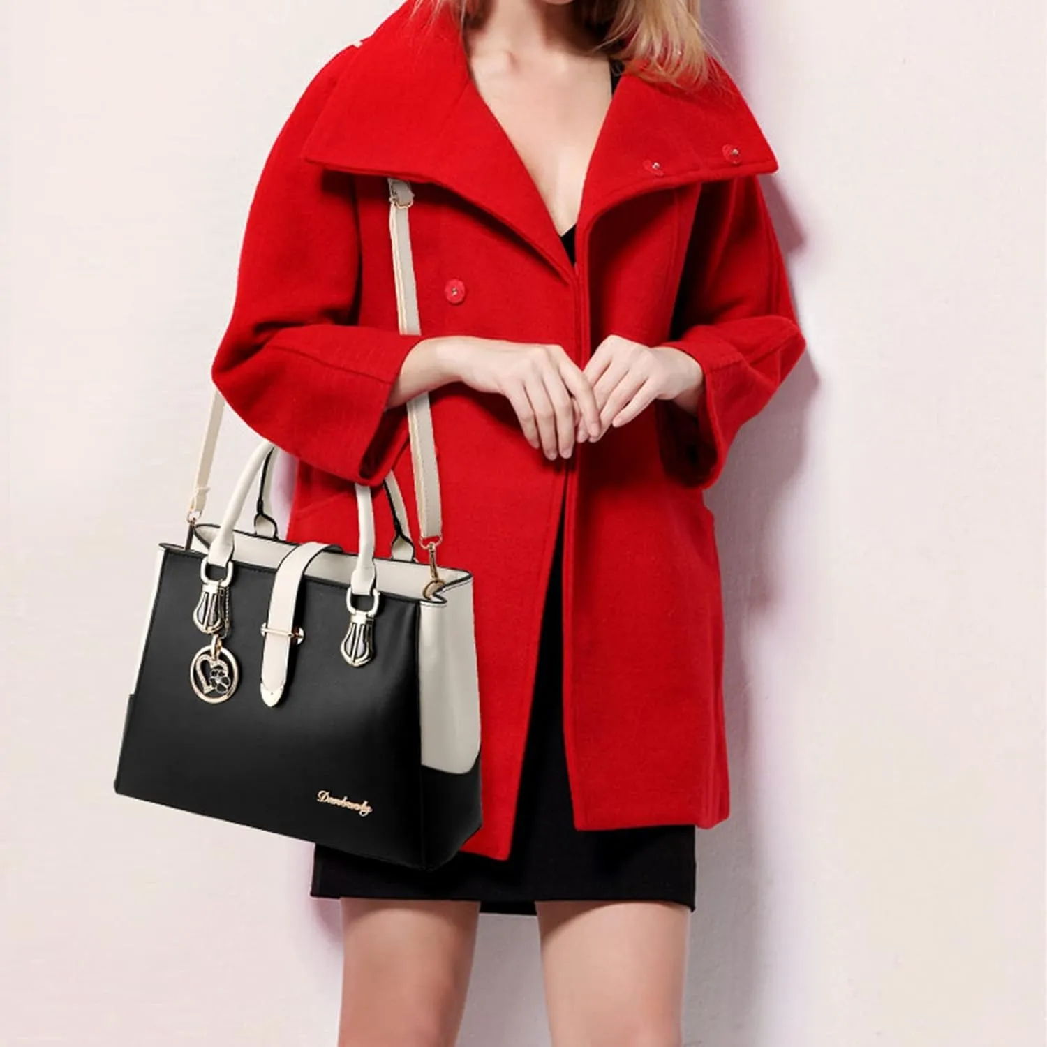 Vintage Handbag Women Fashion Girls Retro Solid Cat Fringe Shoulder Zip Tote Handbag Bags Elegant Retro Women