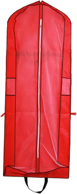 VOSAREA 1Pc Bridal Garment Bag for Wedding Dress Storage Clothing Cover Non Woven for Home Bridal Shops Your Gown Elegantly