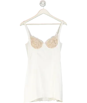 White Fox White Admire You Mini Dress UK S