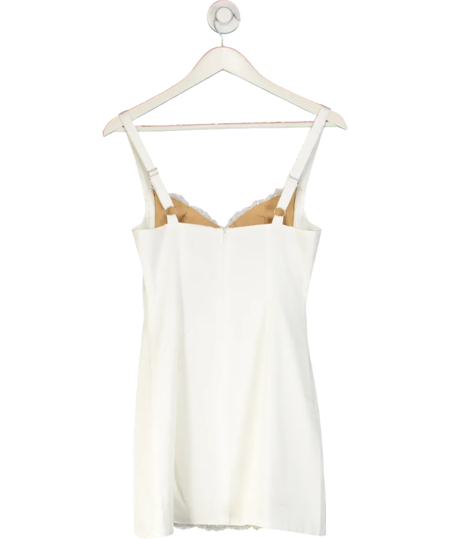 White Fox White Admire You Mini Dress UK S