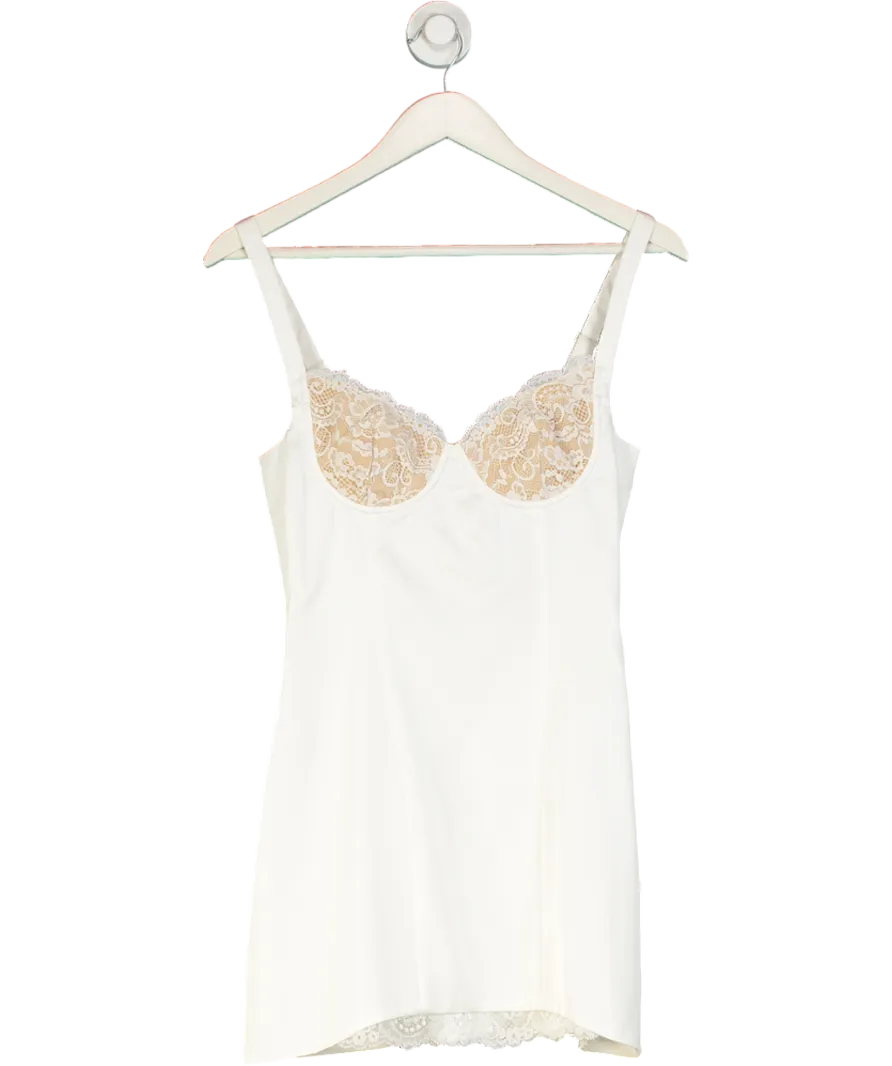 White Fox White Admire You Mini Dress UK S
