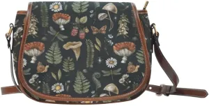 Witchy Satchel Purse, Goblincore Mushroom Handbag, Fairycore, Witchcore, Pagan Accessories,Celestial, Forestcore,Cottagecore