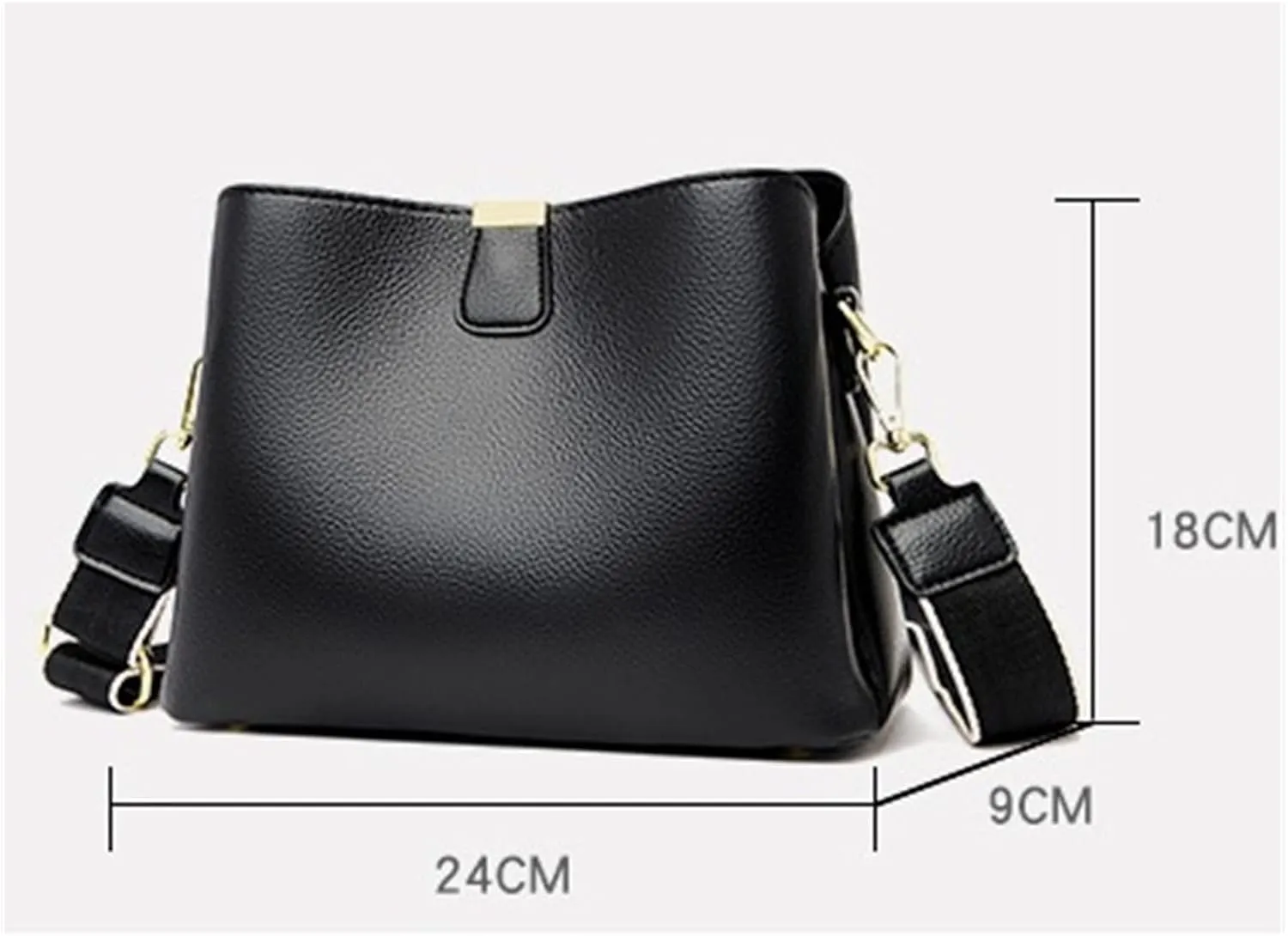Women Bucket Bag Fashion Shoulder Bag For Girls Large Capacity Messenger Crossbody Bag For Women(Blue)