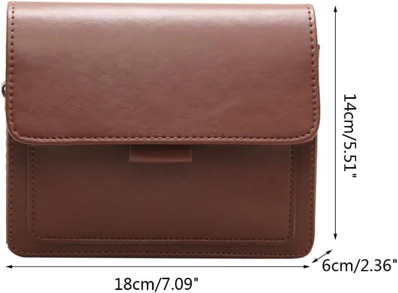 Women Crossbody Bags Fashion Shoulder Bag Sling Bags Ladies Messenger Bag Satchel Bag PU Leather Flap Bags