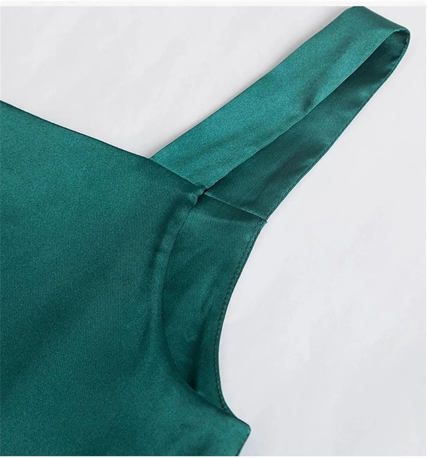 Women's Silk Satin Camisole Tank Tops for Women Trendy Sleeveless Cami Summer Basic Vest