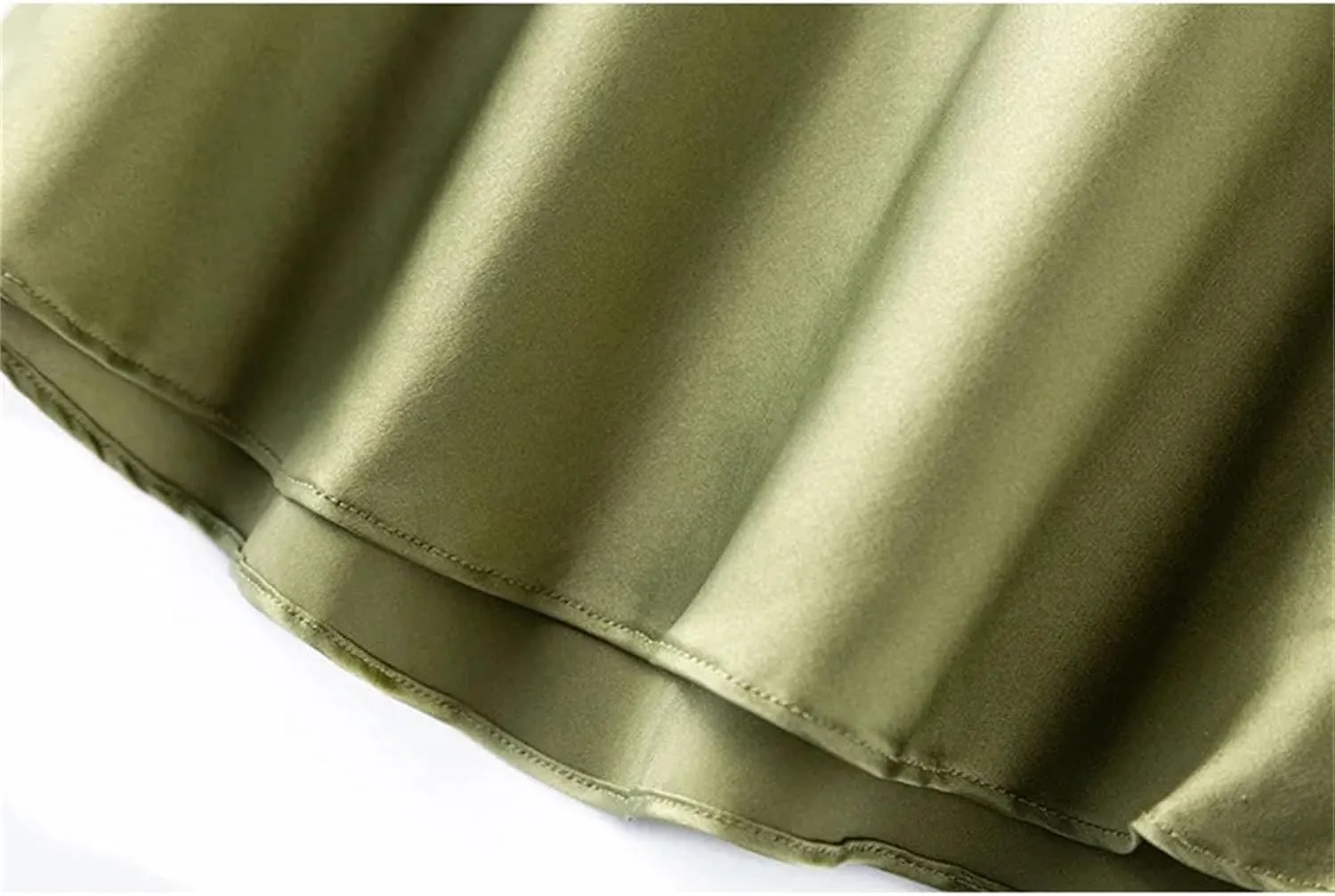 Women's Silk Sexy V-Neck Tanks Tops for Women Trendy Summer Double-Layer Silk Camisole
