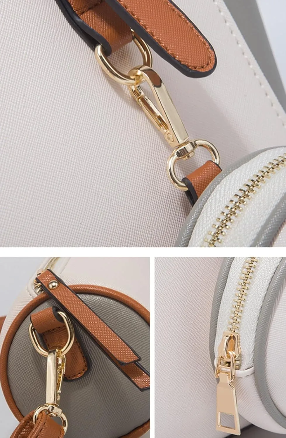 Womens tote bag,tote bag for women,Handbags, simple bags, shoulder bags, crossbody bags (Color : White)