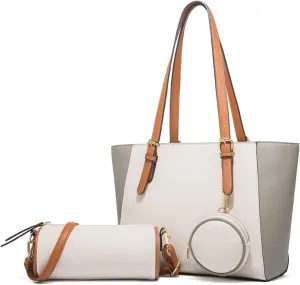 Womens tote bag,tote bag for women,Handbags, simple bags, shoulder bags, crossbody bags (Color : White)