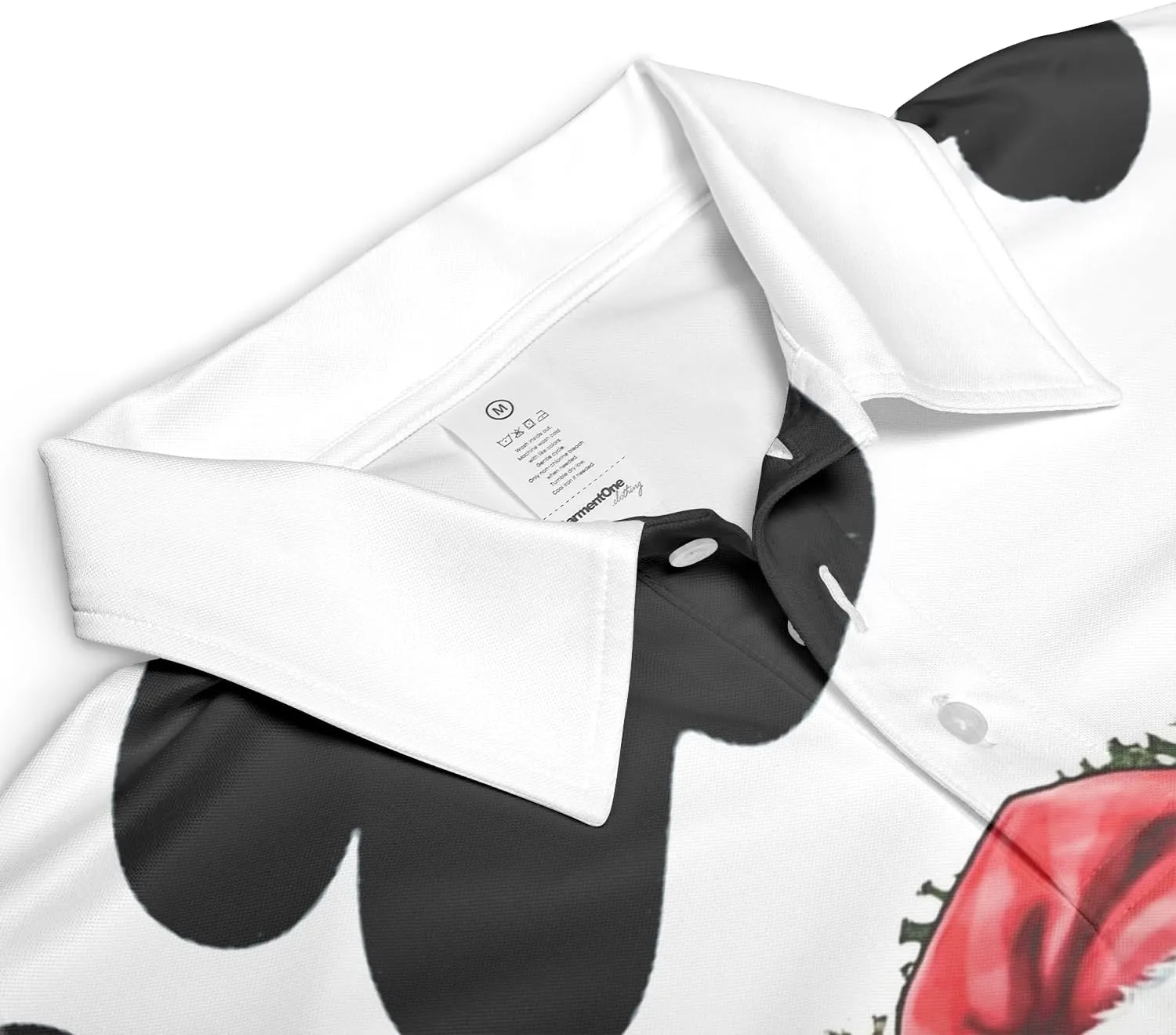 Xmas Cow Polo Shirts for Men - Galaxy Cat Mens Quick Dry Short Sleeve Polo Shirts Series 29