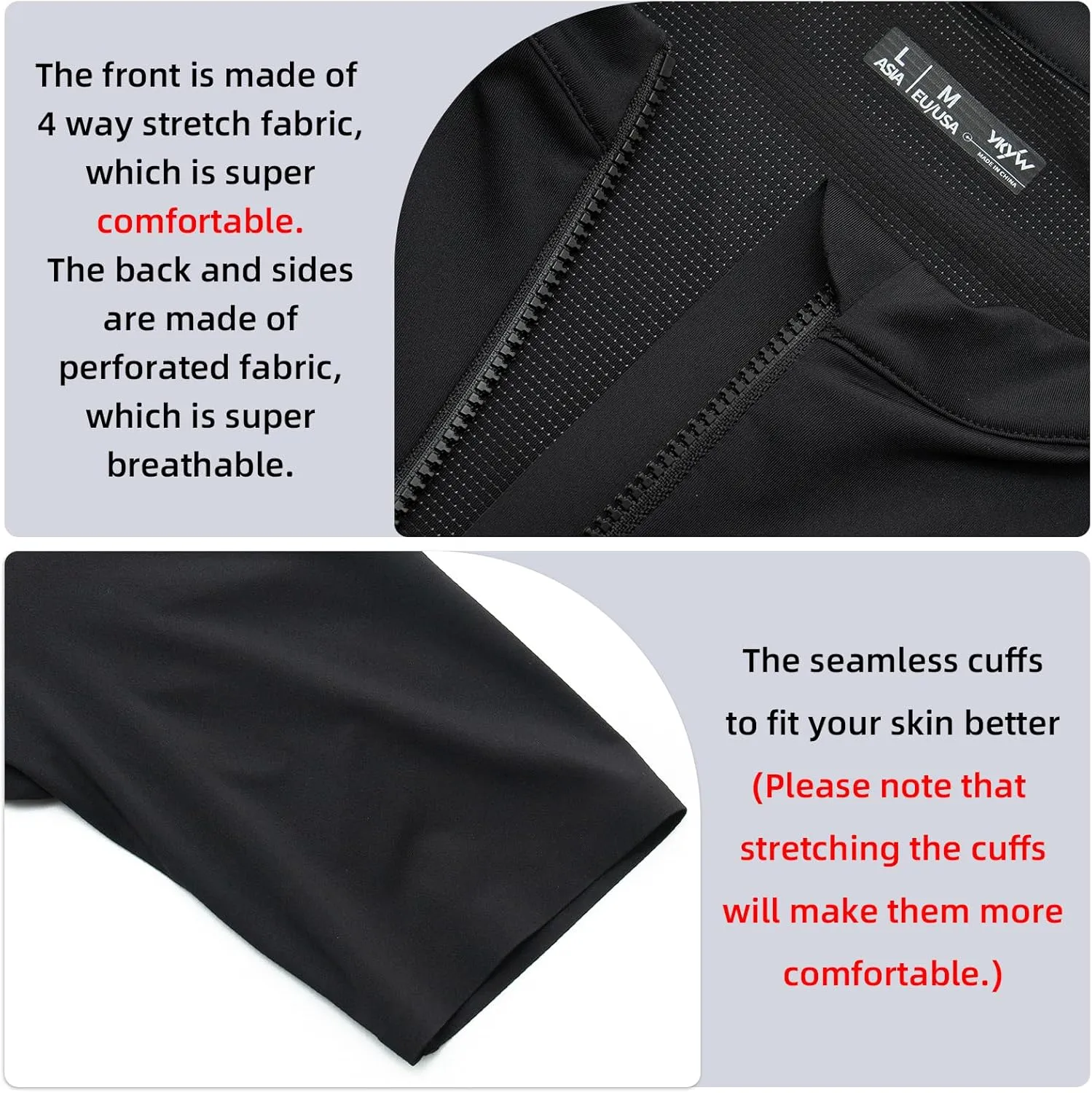 YKYWBIKE Cycling Jersey Men with Pockets Bike Jersey Short Sleeve Biking Shirts for Men Cycling Breathable MTB Biker Shirts