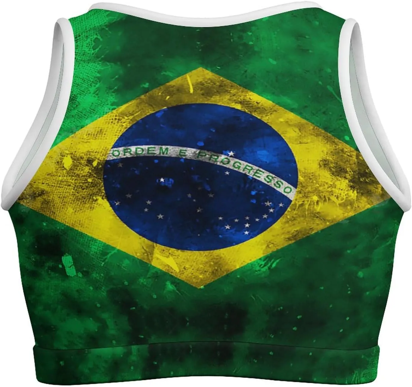 Zakqeik Womens Virgin Islands Flag Tank Tops Workout Cropped Cute Summer Camisole Sleeveless Tops